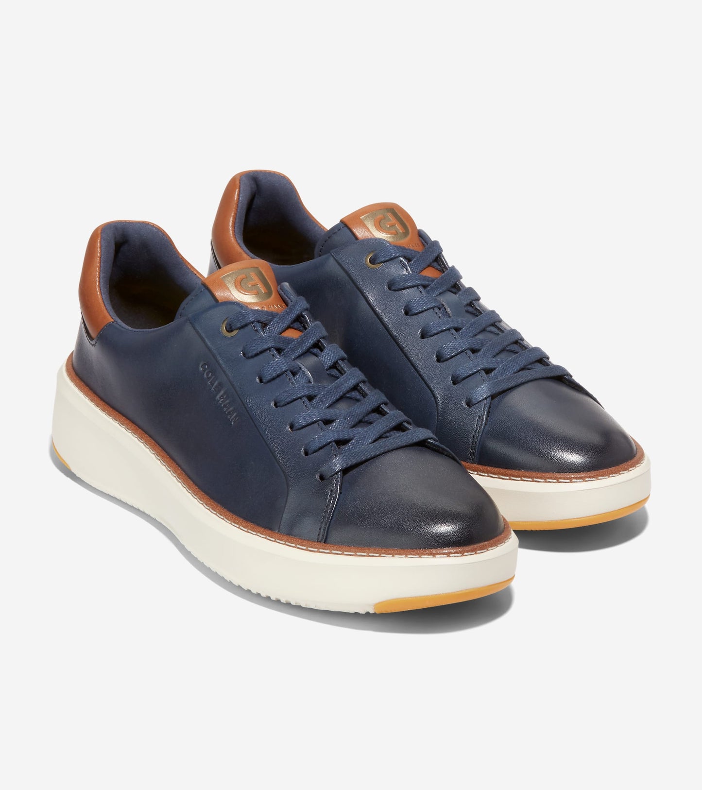 C37158:NAVY BLAZER LTHR/CH BRITISH TAN/IVORY (8086206218487)