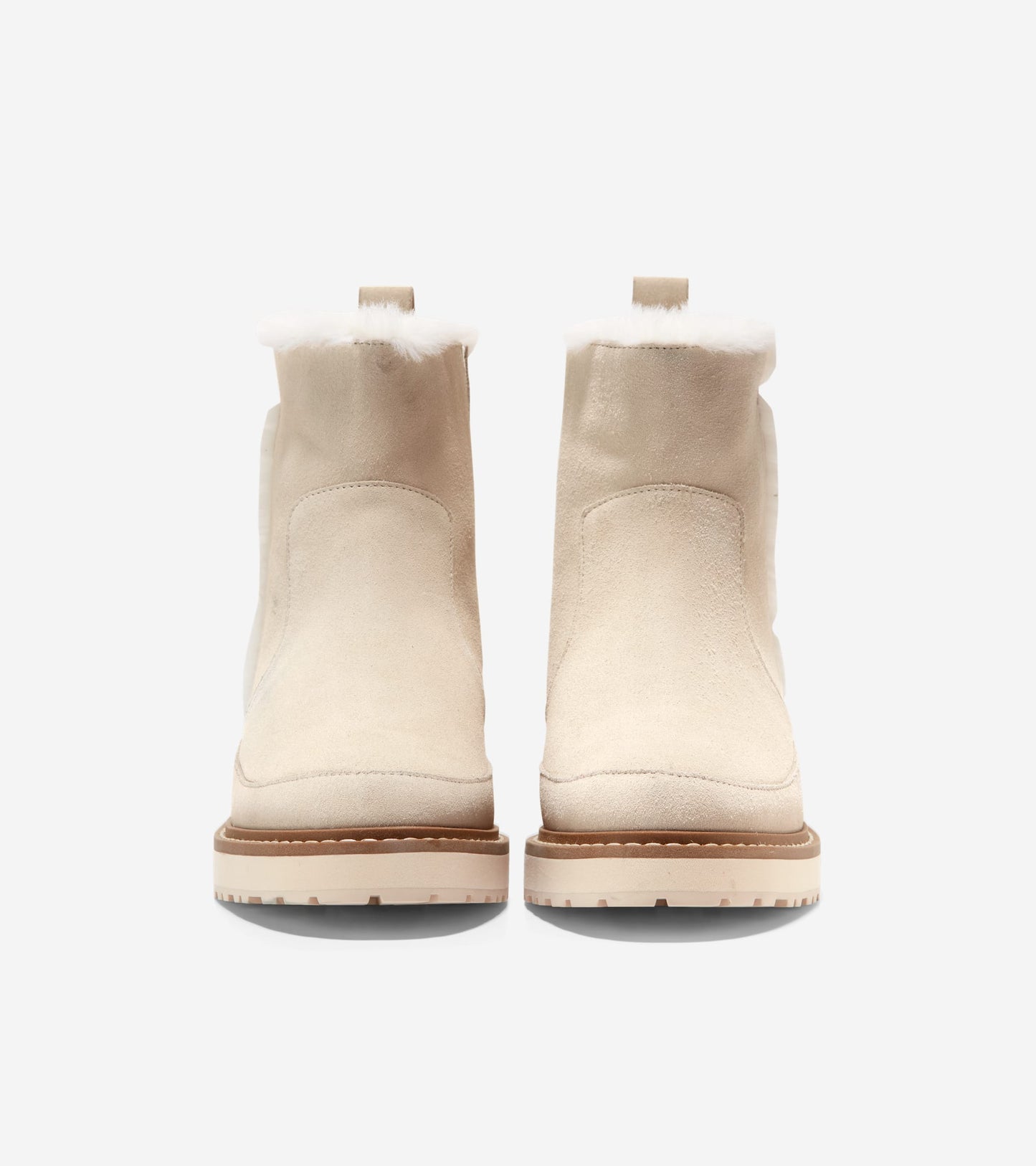 W26256:ANGORA AGORA WP SUEDE/ NATURAL FUR/ DK NAT WELT/ TONAL OS/ BRUSHED GOLD HW (8086479405303)