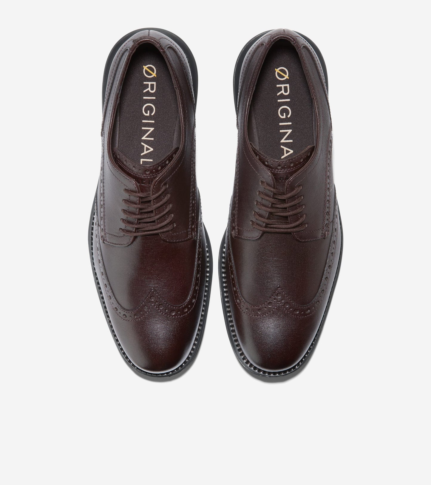 C38317:CH DARK CHOCOLATE SAFFIANO/BLACK (8027689091319)