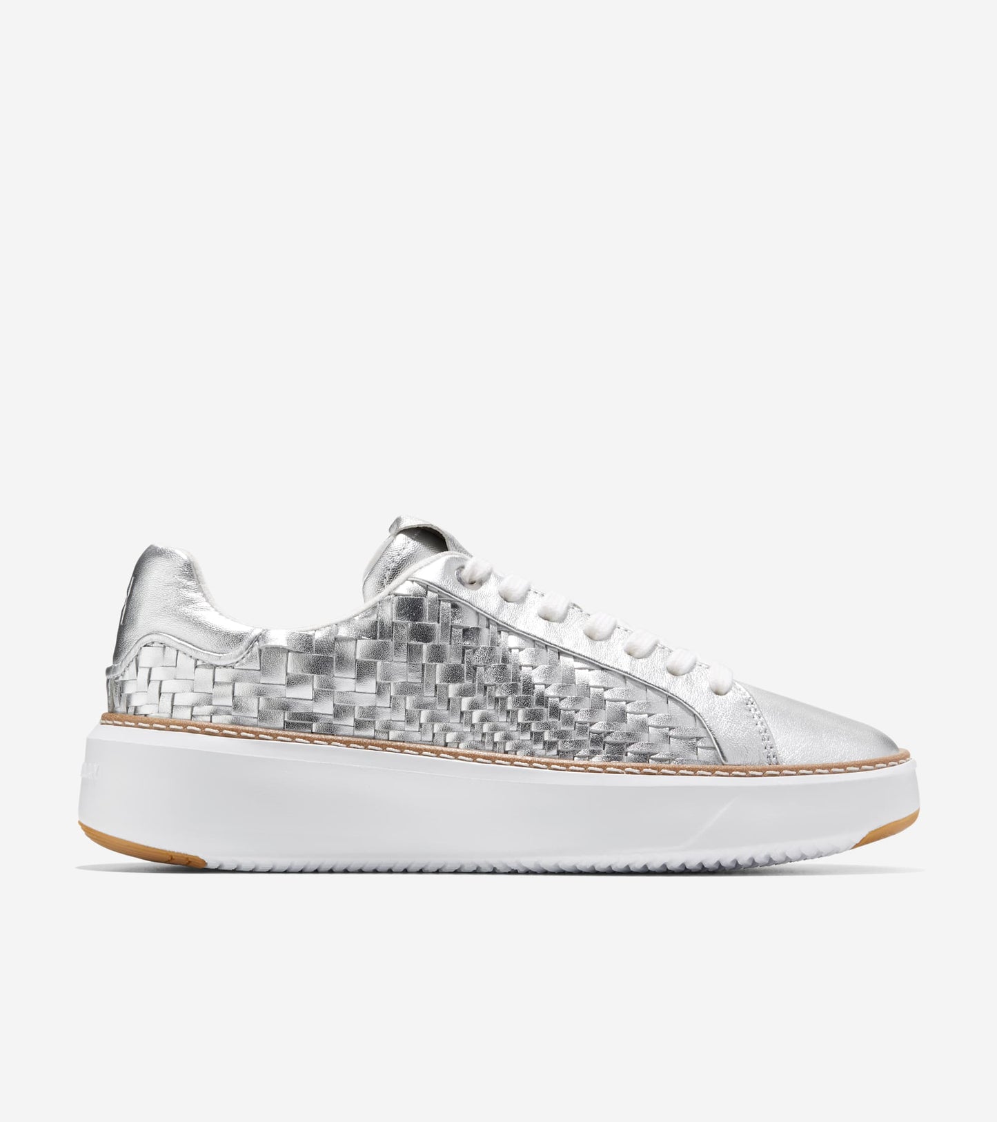 W30309:SILVER GENEVIEVE WEAVE/OPTIC WHITE (8079403942135)