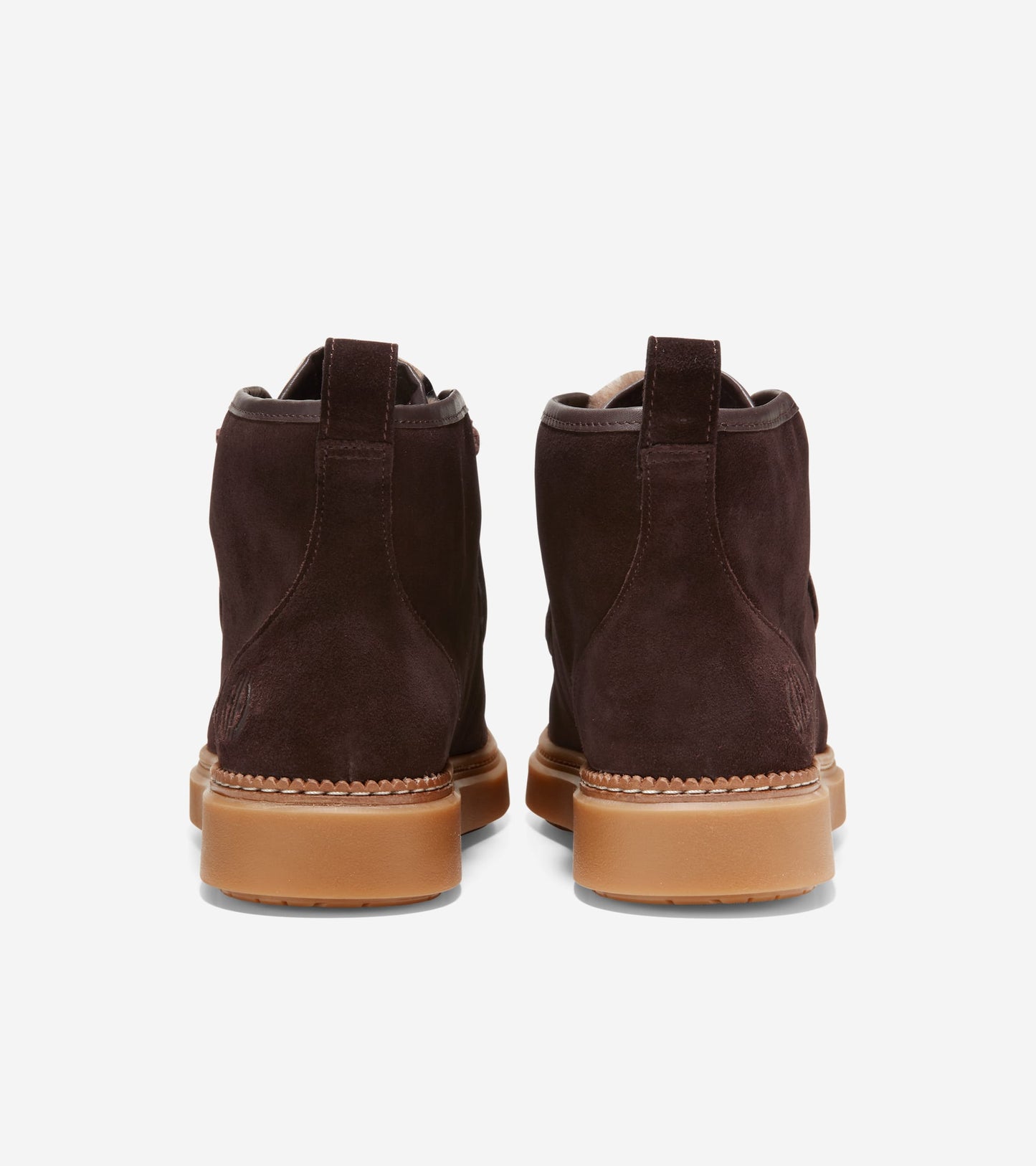 W26326:CH DARK CHOCOLATE WP SUEDE/ BROWN PLAID FUR/CH DARK CHOCOLATE&IVORY LACES/MEDIUM GUM OS (8086479929591)