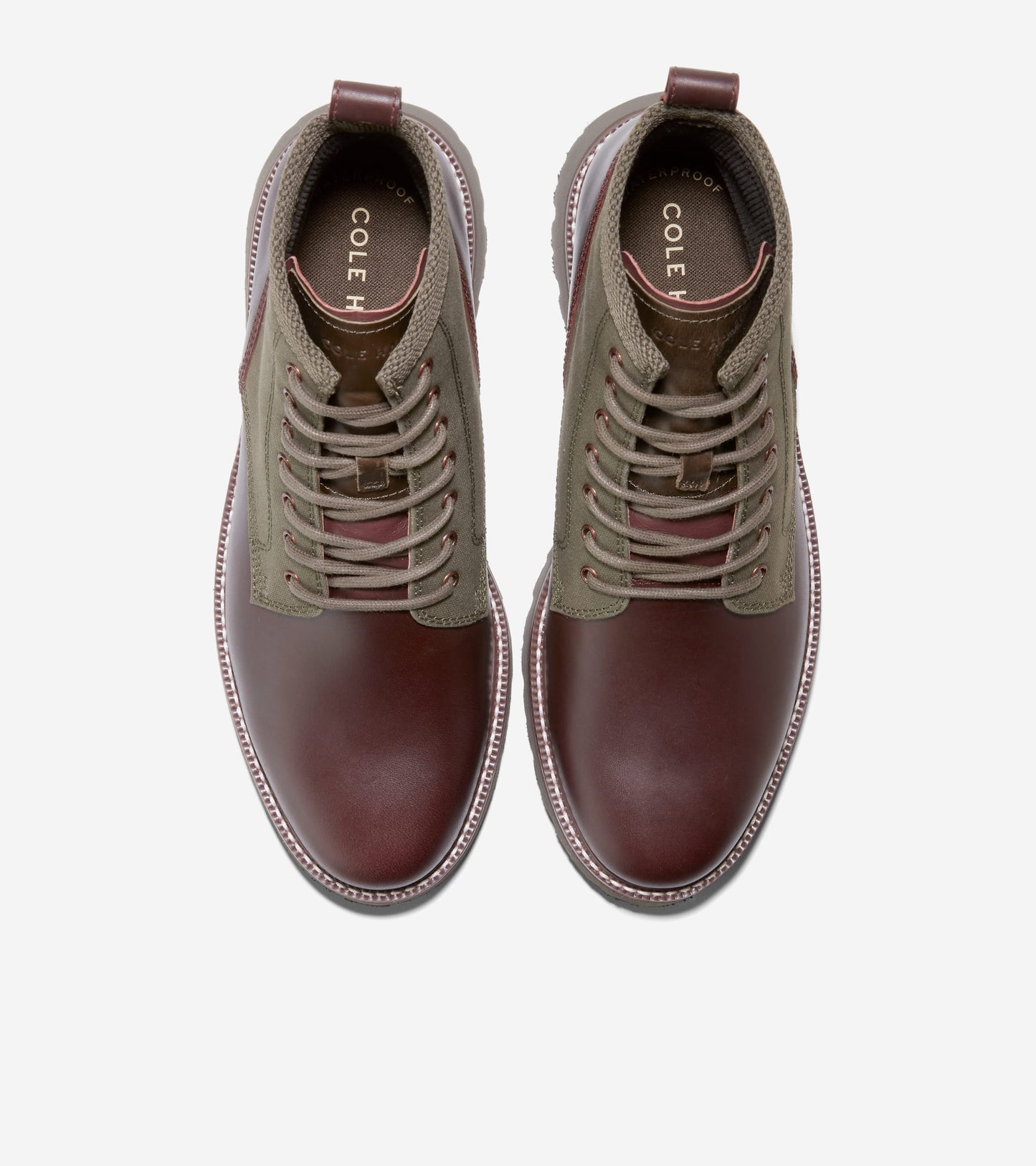 C38277:CH BLOODSTONE/CH DEEP OLIVE WAX CANVAS WP (8055917510903)