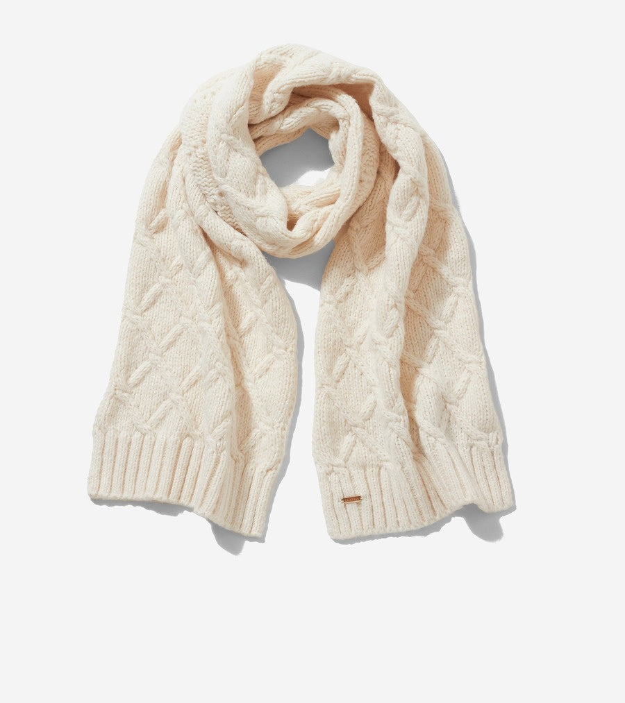 Diamond Cable Scarf (8060270739703) (8088739021047)