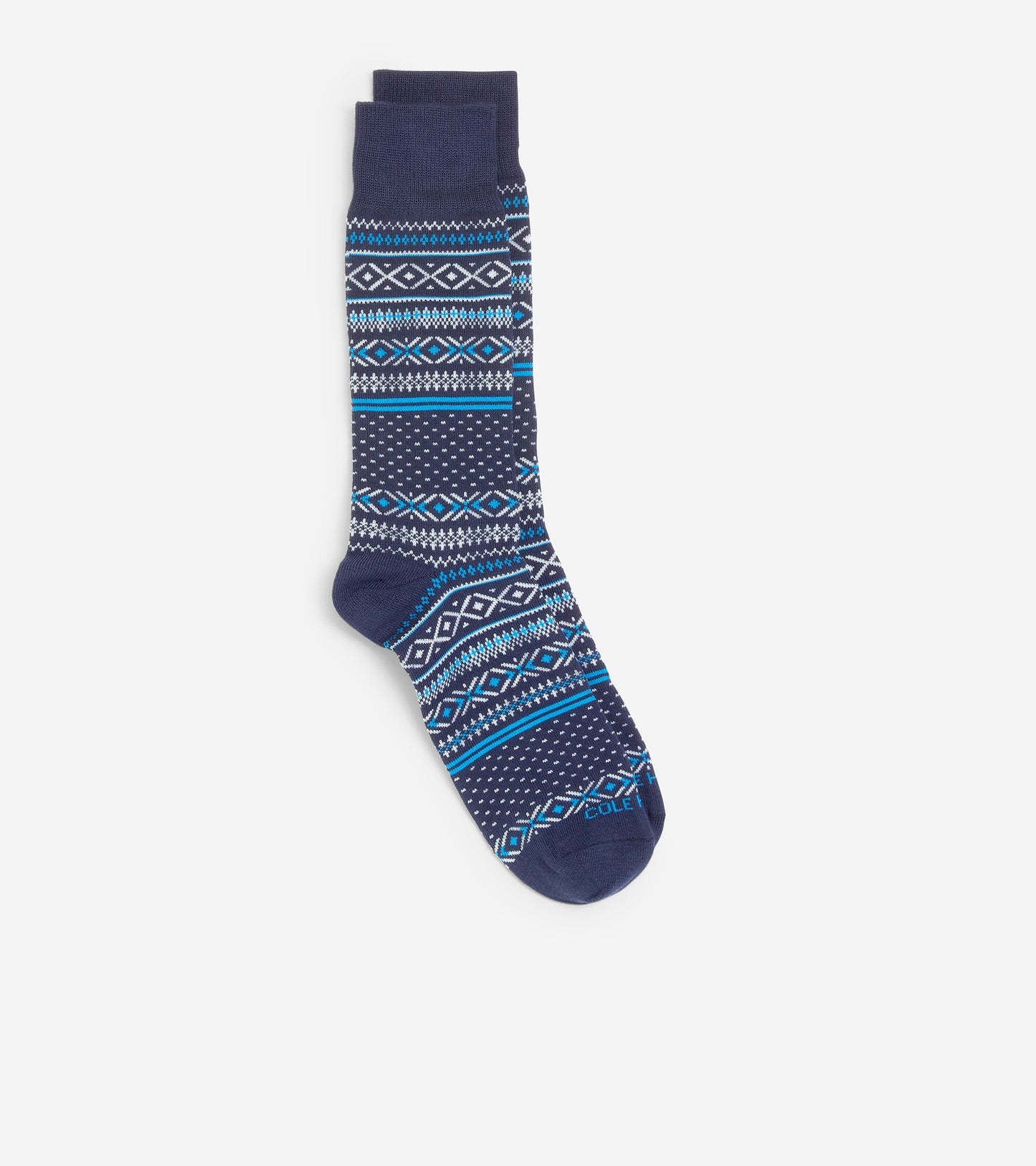 Fair Isle Dress Crew Socks (7911790215415) (8088727879927)
