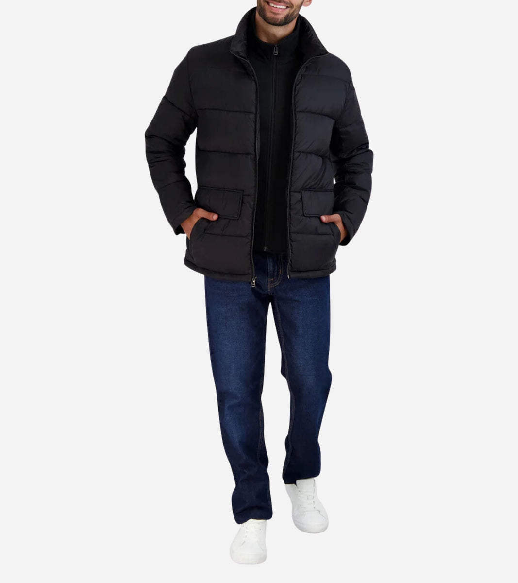 Cole haan men's 2024 hooded puffer jacket