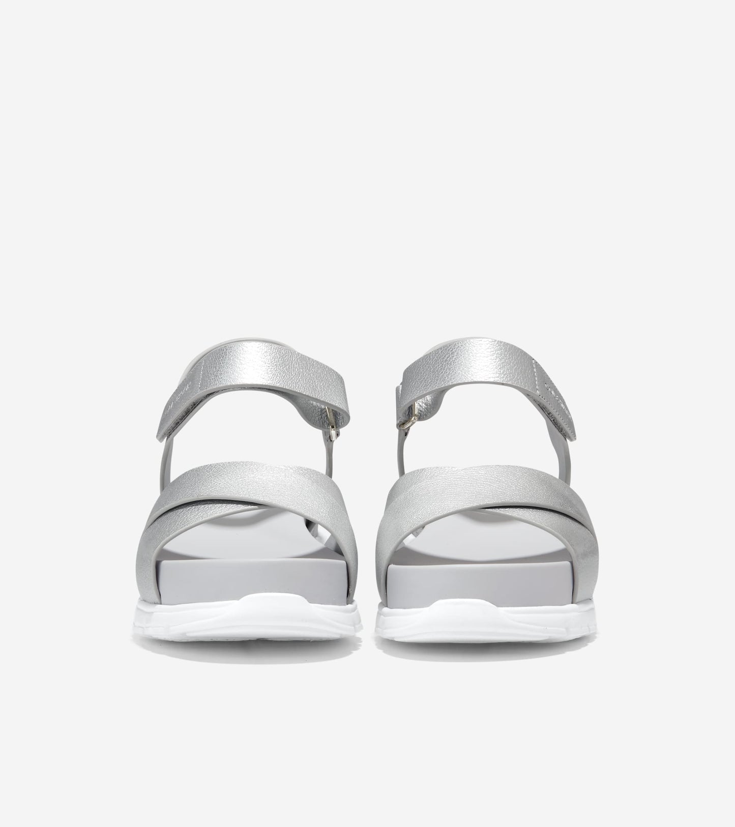 W24380:SILVER LTHR/ MICROCHIP FB/ WHT MIDSOLE