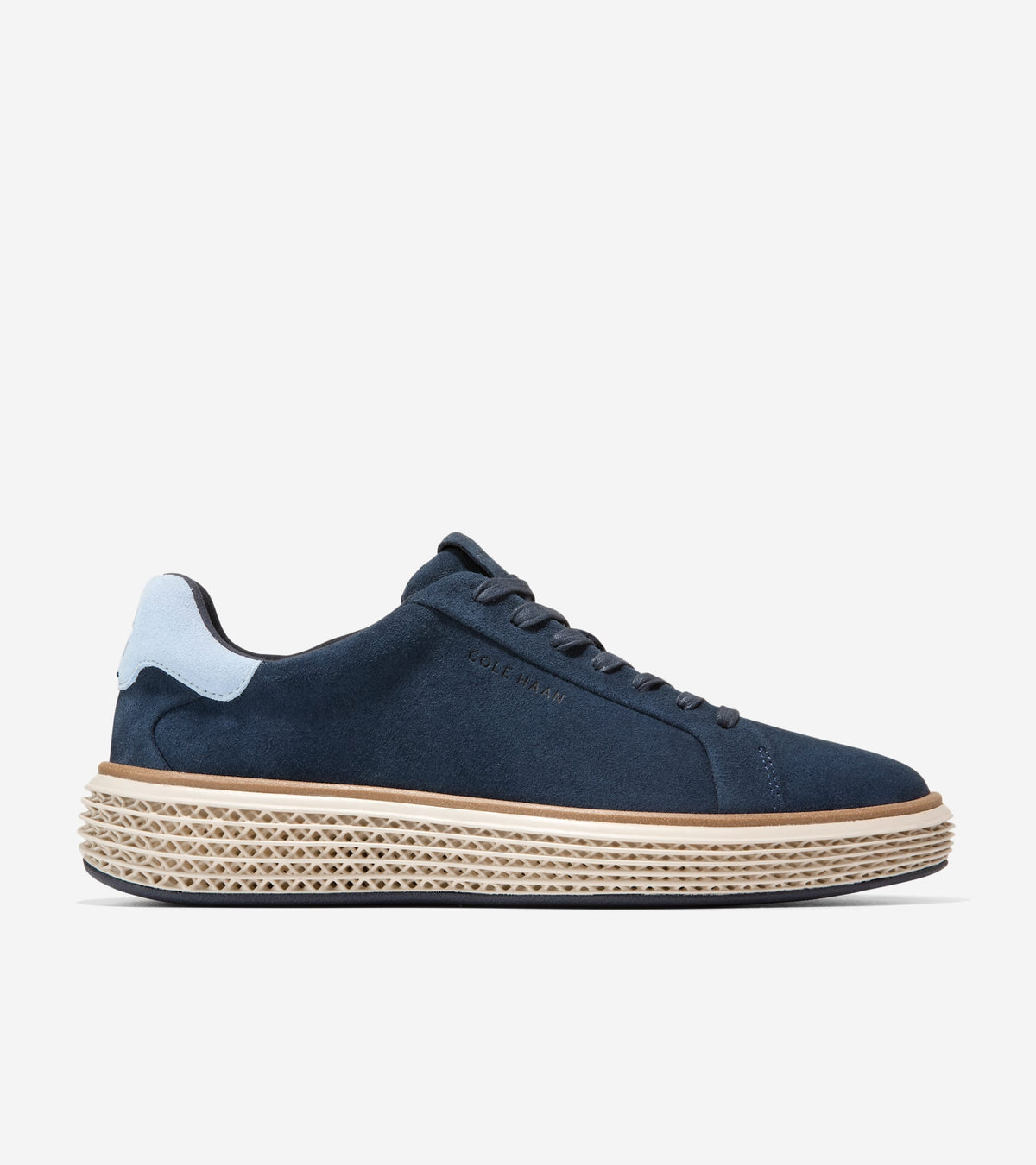 C44690:NAVY BLAZER SUEDE / BLUE BLIZZARD / PUMICE STONE