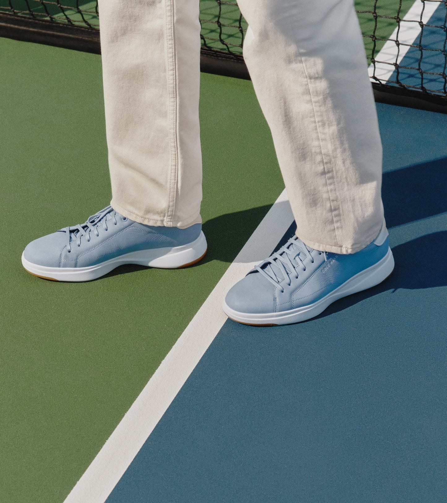 C43971:DUSTY BLUE NUBUCK / IVORY / IVORY