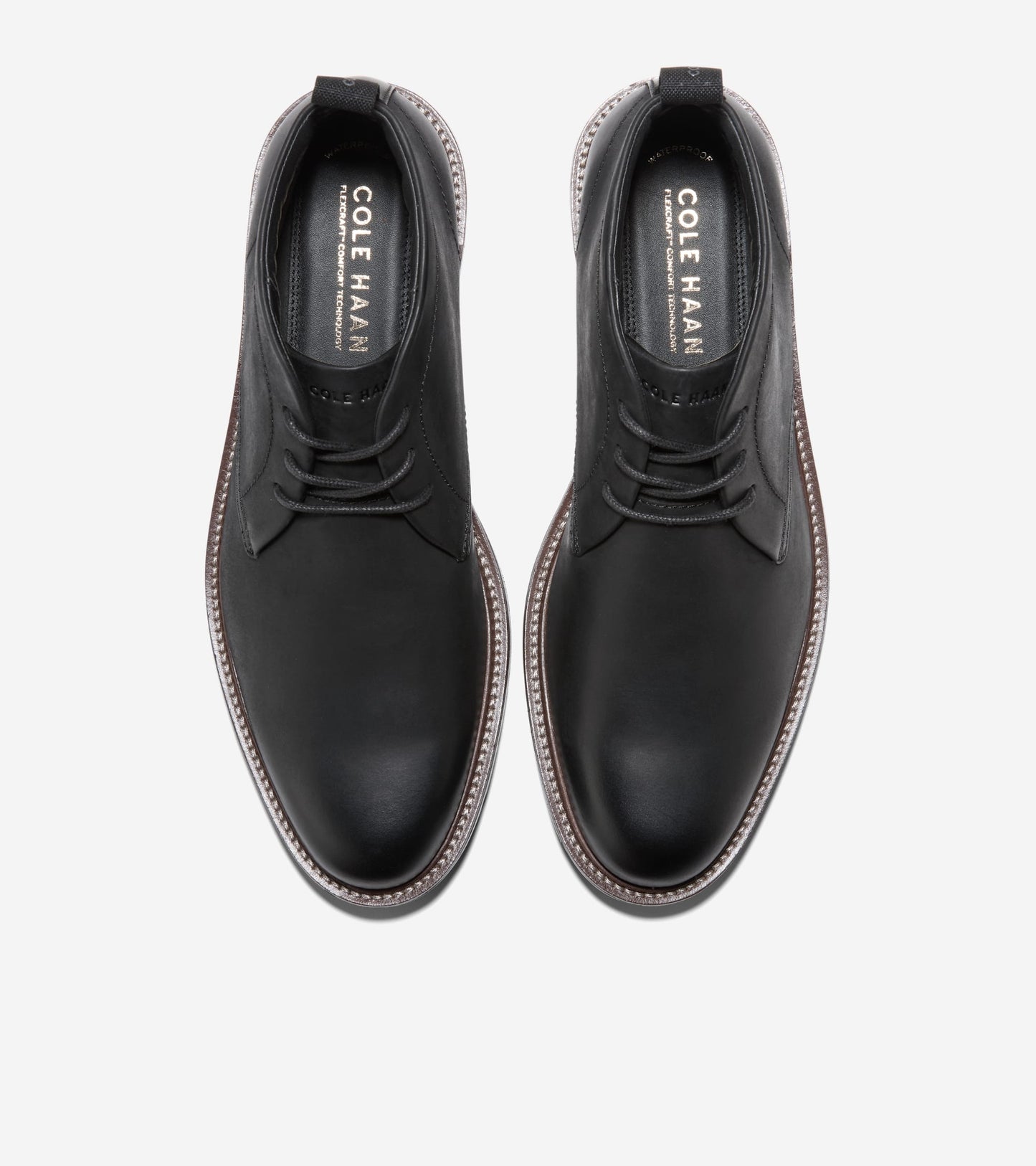 C41518:BLACK NUBUCK / DARK NATURAL/DARK NATURAL WP