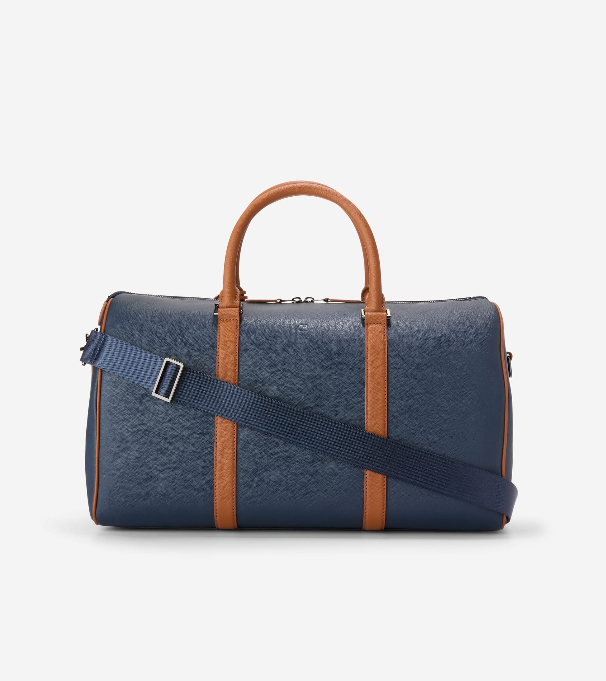 F12520:NAVY BLAZER/NEW BRITISH TAN SAFFIANO:0000