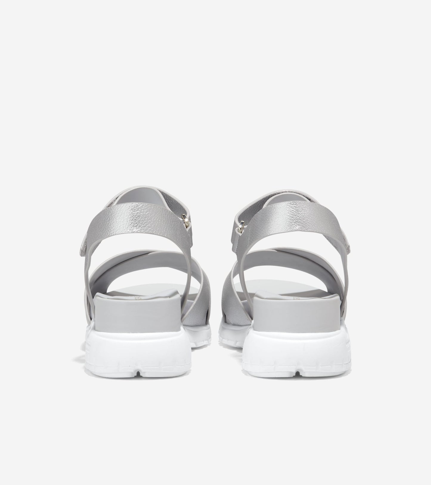 W24380:SILVER LTHR/ MICROCHIP FB/ WHT MIDSOLE