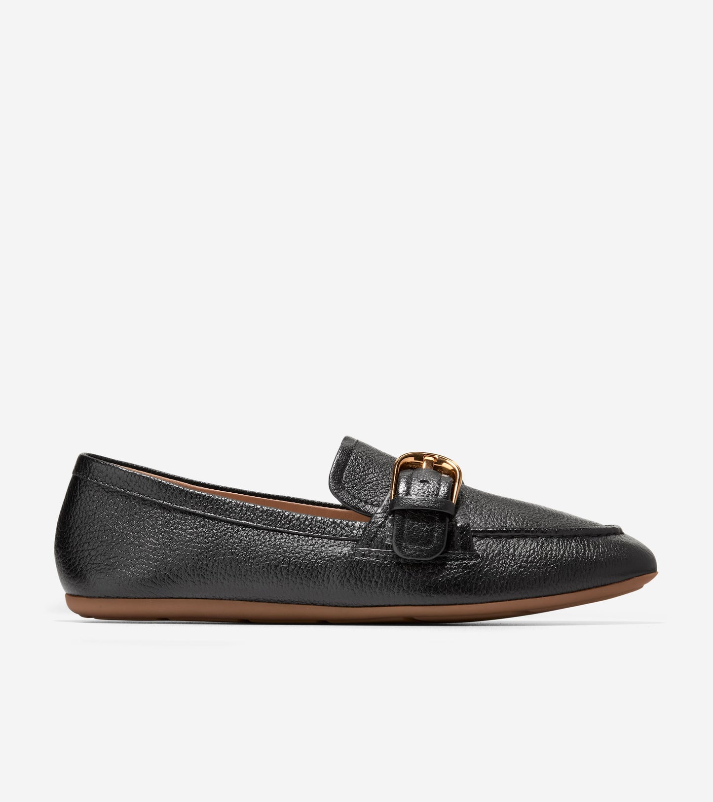 W35402:BLACK TUMBLED LEATHER