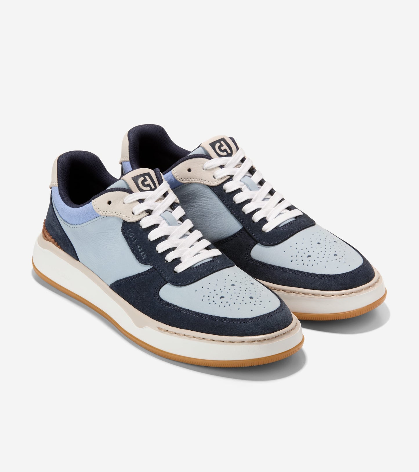 C44546:BLUE BLIZZARD NUBUCK / NAVY BLAZER / VISTA BLUE