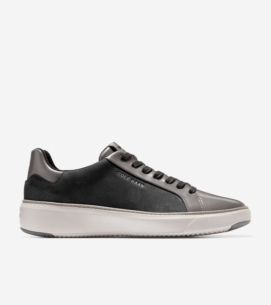 COLE HAAN GP TOPSPIN SNEAKER BLACK DRIZZLE - LEATHER SHOES - STYLE C40373 BNWT! Amazon.com | Cole Haan Mens Grandpro Topspin Sneaker, Black  main image 3