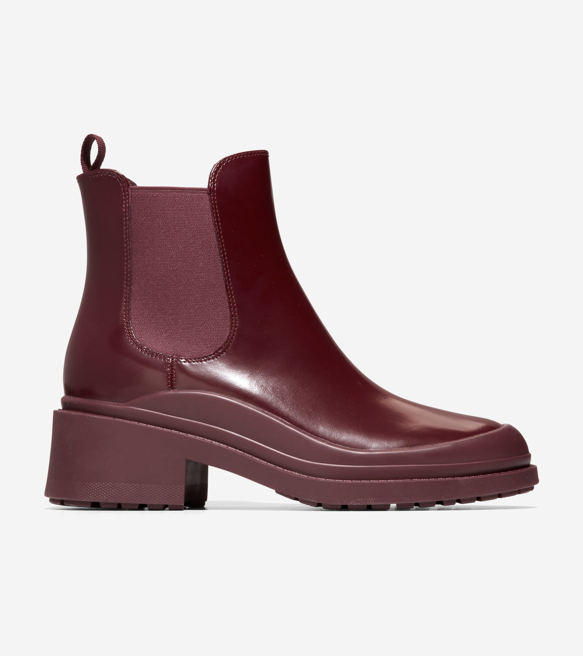 London fog raisa waterproof leather chelsea boots best sale