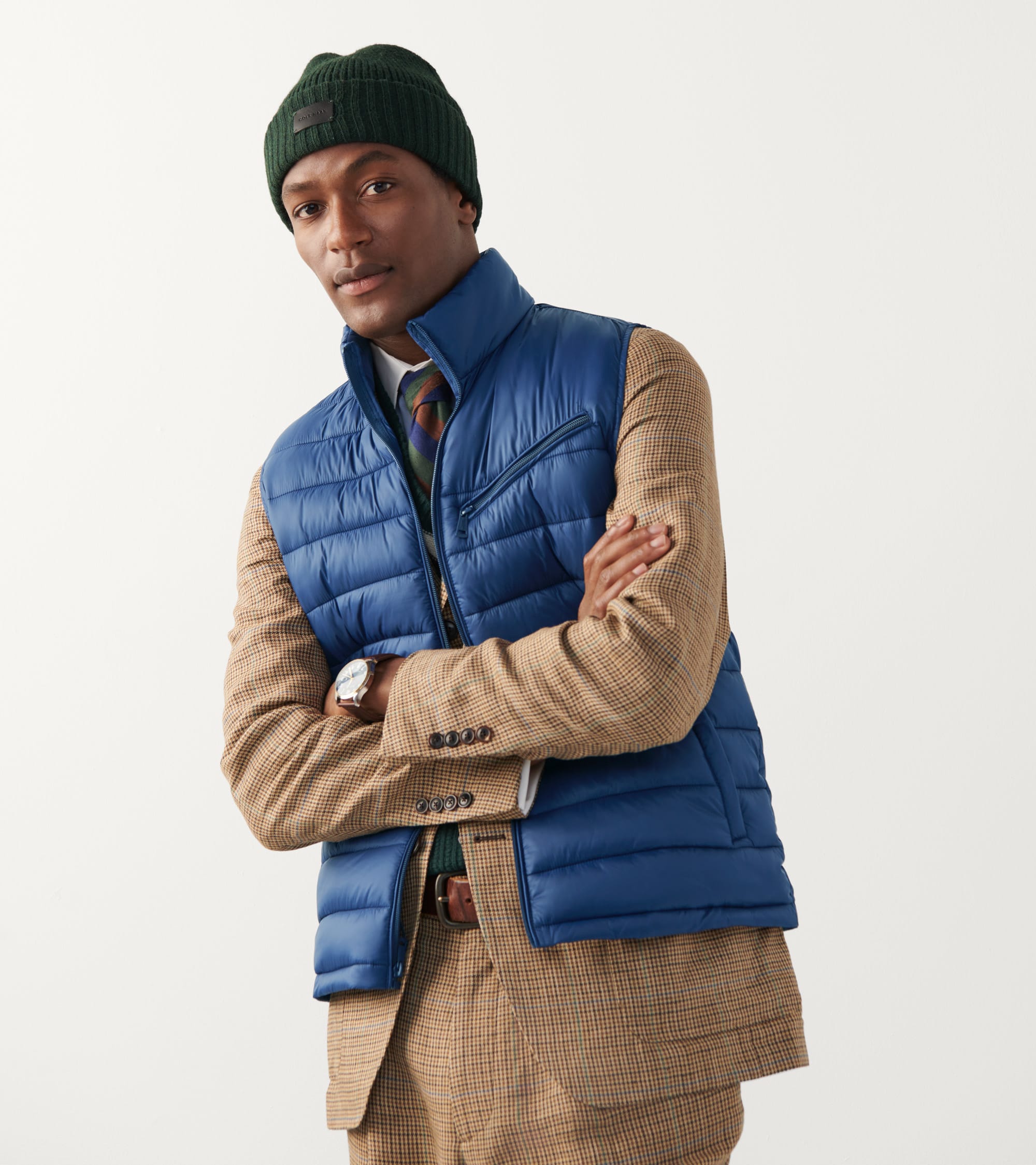 Men s Quilted Zip Up Vest Cole Haan Armenia