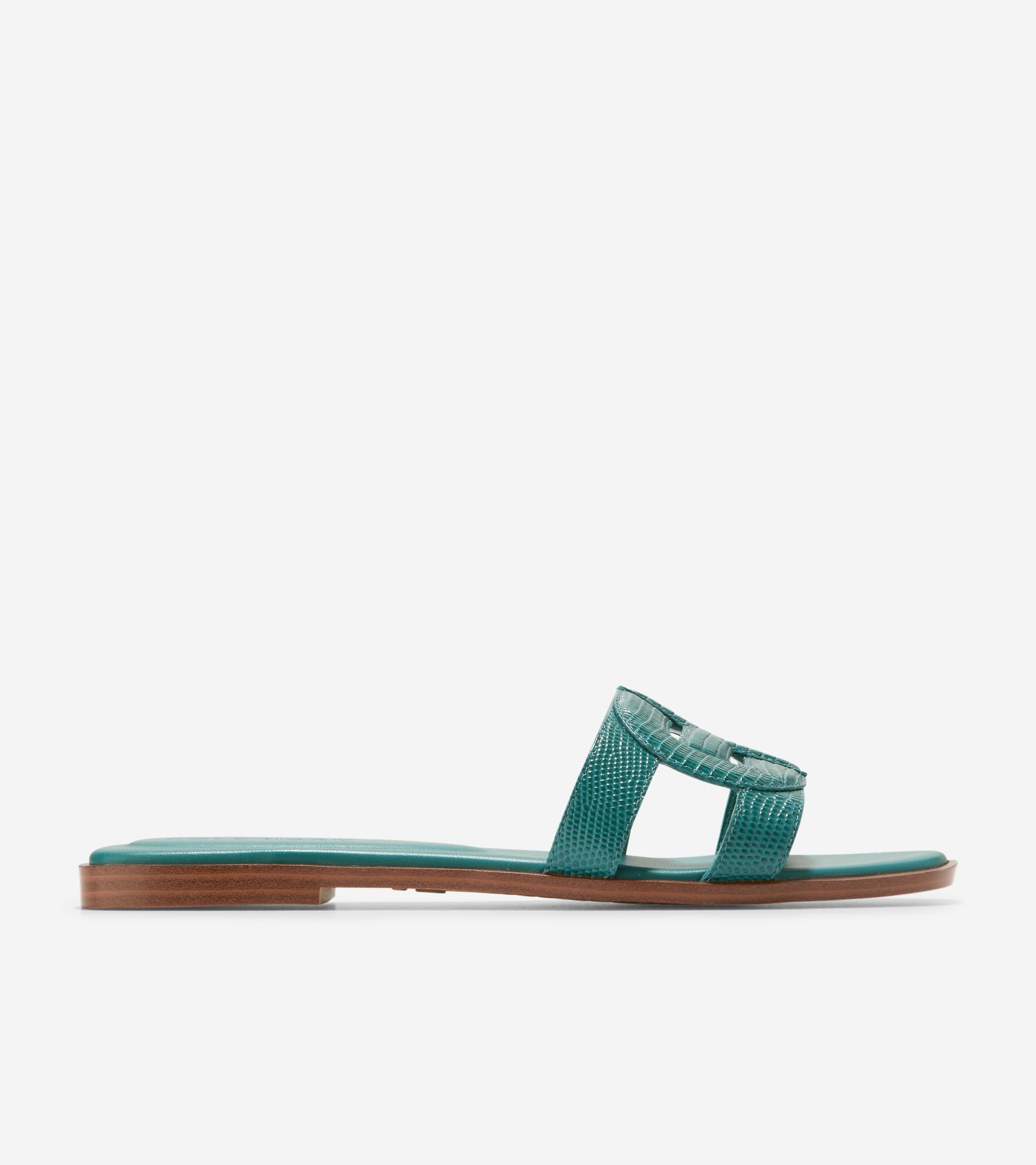 SALE！COLE HAAN♪キュート★Chriseeレザーロゴサンダル Amazon.com | Cole Haan Women's Chrisee Sandal Flat, Black