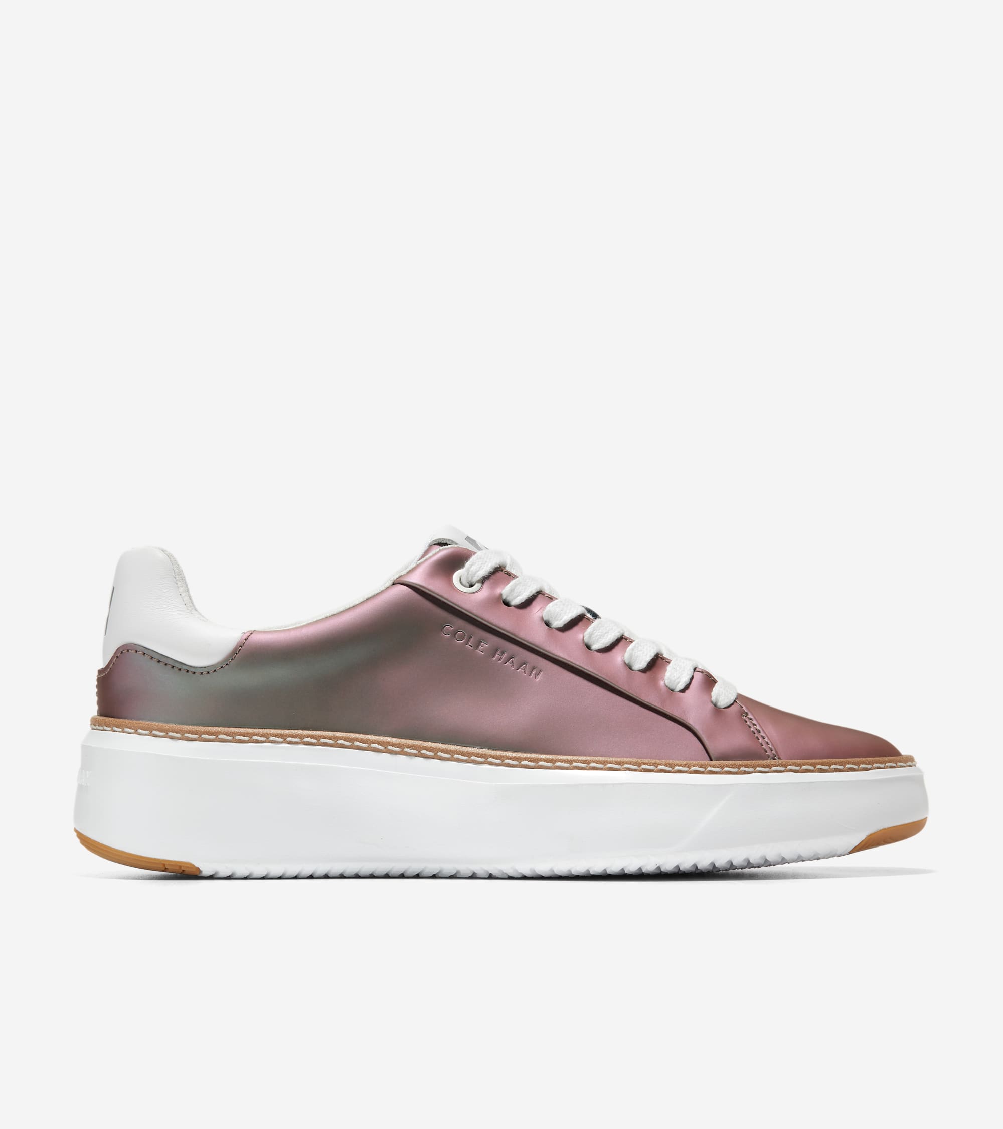 Iridescent low clearance top sneakers