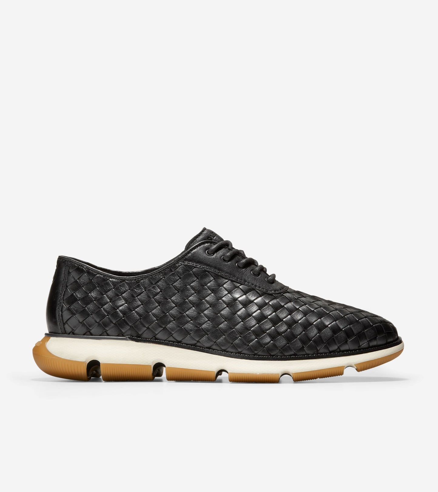 C34793:BLACK WOVEN LEATHER/IVORY (8086770614519)