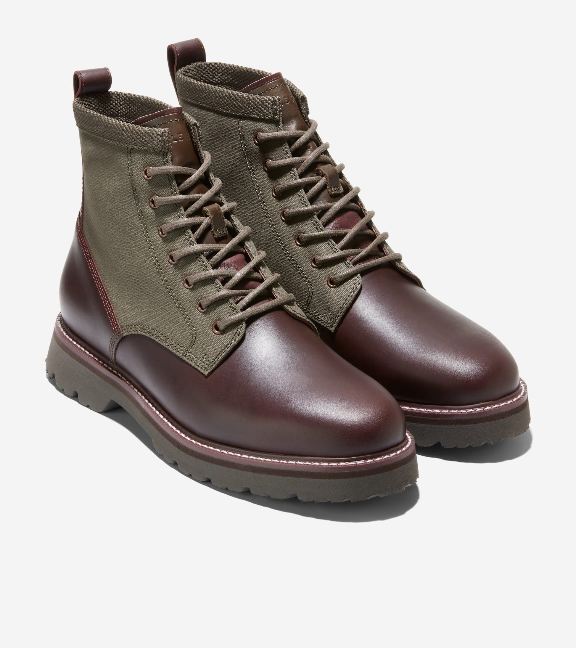 C38277:CH  BLOODSTONE/CH DEEP OLIVE WAX CANVAS WP (8055917510903)